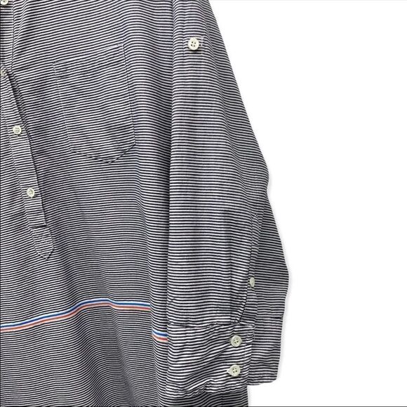 J Crew Women's Boyfriend Popover Stripe Top size 16 - Picture 5 of 7